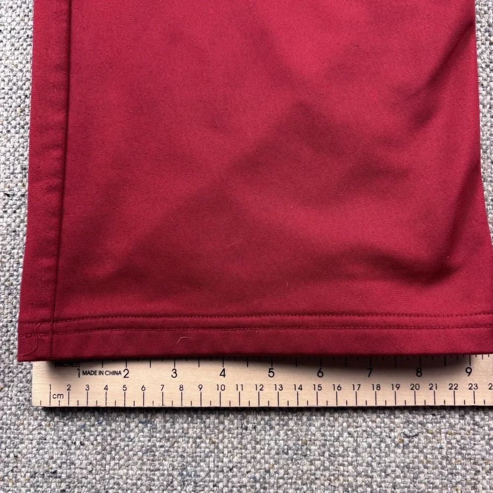 Old Navy Reissue Girls XL 14-16 Red Side Stripe Track Pants Wide Leg Retro